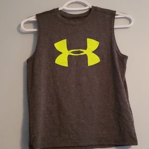 Boys under armour sleeveless